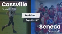 Matchup: Cassville High vs. Seneca  2017