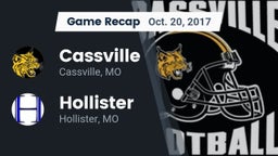 Recap: Cassville  vs. Hollister  2017
