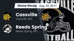 Recap: Cassville  vs. Reeds Spring  2017