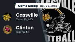 Recap: Cassville  vs. Clinton  2018