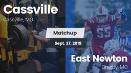 Matchup: Cassville High vs. East Newton  2019