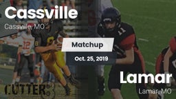Matchup: Cassville High vs. Lamar  2019