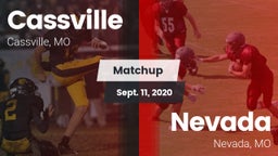 Matchup: Cassville High vs. Nevada  2020