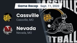 Recap: Cassville  vs. Nevada  2020
