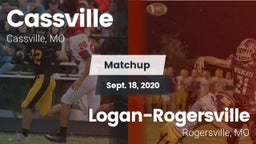 Matchup: Cassville High vs. Logan-Rogersville  2020