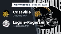 Recap: Cassville  vs. Logan-Rogersville  2020