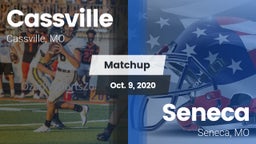 Matchup: Cassville High vs. Seneca  2020