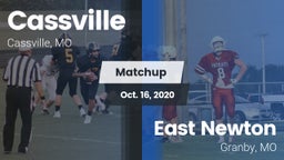 Matchup: Cassville High vs. East Newton  2020
