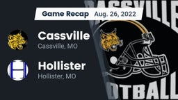 Recap: Cassville  vs. Hollister  2022