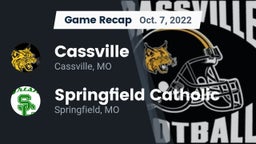 Recap: Cassville  vs. Springfield Catholic  2022