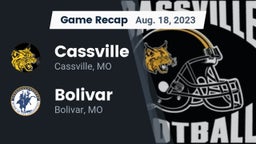 Recap: Cassville  vs. Bolivar  2023