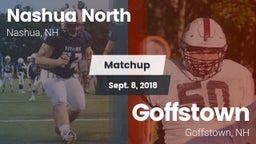 Matchup: Nashua North High vs. Goffstown  2018