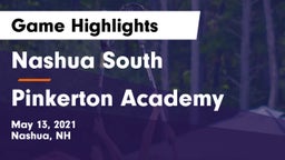 Nashua  South vs Pinkerton Academy Game Highlights - May 13, 2021