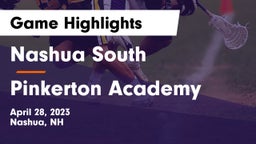 Nashua  South vs Pinkerton Academy Game Highlights - April 28, 2023