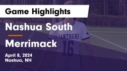 Nashua  South vs Merrimack  Game Highlights - April 8, 2024