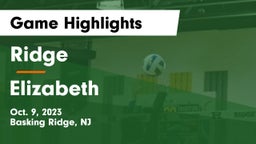 Ridge  vs Elizabeth  Game Highlights - Oct. 9, 2023