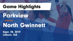 Parkview  vs North Gwinnett  Game Highlights - Sept. 28, 2019