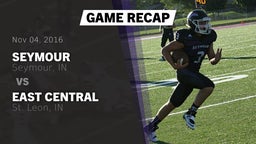 Recap: Seymour  vs. East Central  2016