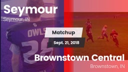 Matchup: Seymour High vs. Brownstown Central  2018
