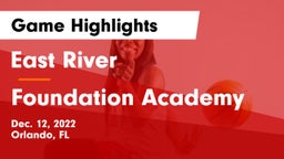 East River  vs Foundation Academy Game Highlights - Dec. 12, 2022