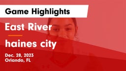 East River  vs haines city Game Highlights - Dec. 28, 2023