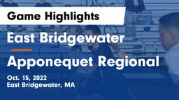 East Bridgewater  vs Apponequet Regional  Game Highlights - Oct. 15, 2022
