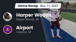 Recap: Harper Woods  vs. Airport  2023