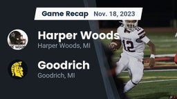 Recap: Harper Woods  vs. Goodrich  2023