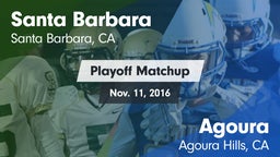 Matchup: Santa Barbara High vs. Agoura  2016