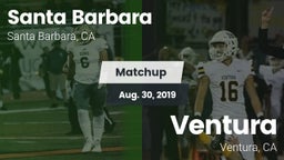 Matchup: Santa Barbara High vs. Ventura  2019