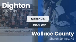 Matchup: Dighton  vs. Wallace County  2017