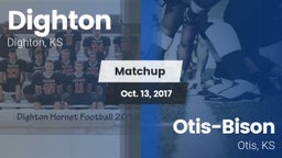 Matchup: Dighton  vs. Otis-Bison  2017