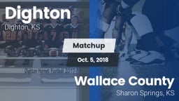 Matchup: Dighton  vs. Wallace County  2018