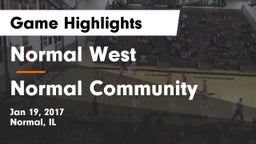 Normal West  vs Normal Community  Game Highlights - Jan 19, 2017