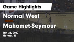Normal West  vs Mahomet-Seymour  Game Highlights - Jan 26, 2017