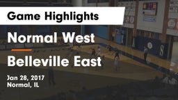 Normal West  vs Belleville East  Game Highlights - Jan 28, 2017