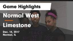 Normal West  vs Limestone  Game Highlights - Dec. 14, 2017
