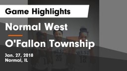 Normal West  vs O'Fallon Township  Game Highlights - Jan. 27, 2018