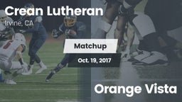 Matchup: Crean Lutheran vs. Orange Vista 2017