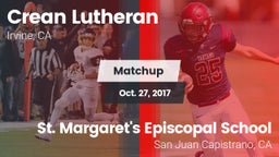 Matchup: Crean Lutheran vs. St. Margaret's Episcopal School 2017