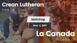 Matchup: Crean Lutheran vs. La Canada  2017