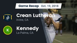 Recap: Crean Lutheran  vs. Kennedy  2018