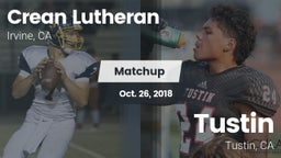 Matchup: Crean Lutheran vs. Tustin  2018