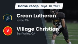 Recap: Crean Lutheran  vs. Village Christian  2021