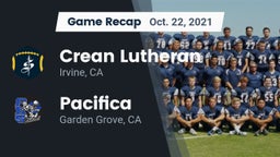 Recap: Crean Lutheran  vs. Pacifica  2021