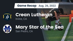 Recap: Crean Lutheran  vs. Mary Star of the Sea  2022