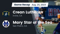 Recap: Crean Lutheran  vs. Mary Star of the Sea  2023