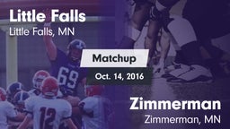 Matchup: Little Falls High Sc vs. Zimmerman  2016