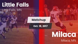 Matchup: Little Falls vs. Milaca  2017