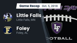 Recap: Little Falls vs. Foley  2018
